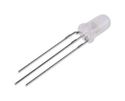 MP008535 - 3mm Red Blue LED, Clear, 20mA, Blue 3V, Red 2V, Red 370mcd, Blue 480mcd