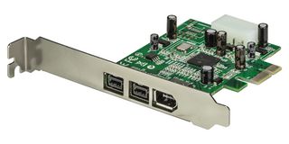 PEX1394B3 - 3-Port PCI-Ex FireWire Card Adaptor - 2x 1394b, 1x 1394a