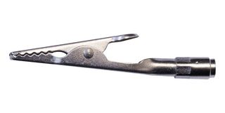 BU-60TBO - Uninsulated Alligator Clip, 7.9mm, 10A