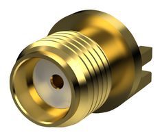 EMPCB.CSMAFST.A.AU - SMA Female Socket for Circular PCB Edge Mount Gold Plating 0.94mm board