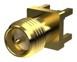 PCB.SMAFRPST.HT - SMA (F) ST RP for PCB Mount Gold Plating