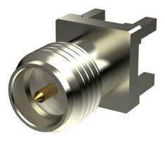 PCB.SMAFRPRA.NI - RP-SMA (F) Right Angle for PCB Mount Nickel Plating Through Hole Pin