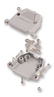 MHCCOV-9SC-LG - 9 Way DE D Sub Backshell, Grey