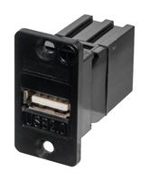 KCUAA2BPM - USB 2.0 Type A Socket to USB 2.0 Type A Socket Coupler