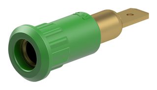 64.3010-25 - 4mm Socket, Metal, Green, 25A, QC, P/Fit