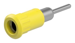 64.3011-24 - 4mm Socket, Metal Yellow, 25A, Rp, P/Fit