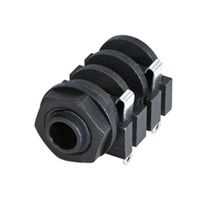 NYS2122 - 2 Pole, 6.35mm (1/4") Jack Socket with Solder Lugs