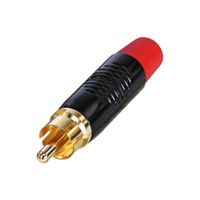 RF2C-B-2 - RCA Phono Plug, Black, Red