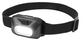 1600-0357 - 1W COB LED Headtorch, 125lm, 14m, IPX2, Black