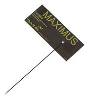 FXUB66.54.0150C - Linear RF Antenna, 6GHz to 600MHz, 4.8 dBi, 50 Ohm, 5W, Adhesive