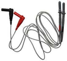 6275. - Test Lead Set, 1kV, 3A, 1m, Black/Red