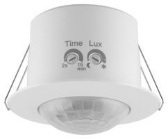 4058075240315 - Ceiling PIR Sensor Flush Light, White