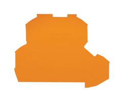 2002-2292 - End and Intermediate Plate, 0.8mm Orange