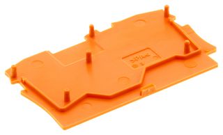 2002-1292 - 2 Conductor End and Intermediate Plate, Orange