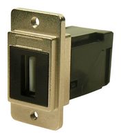 CP30754M3 - Dual Entry Slim USB 2.0 Type A Socket to USB 2.0 Type A Right Angle Socket, Nickel Frame, M3 Holes