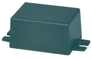 PBL04 - Black ABS Enclosure with Mounting Lugs - 42x42x40mm