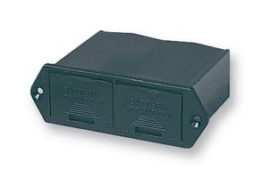 BX0026 - Dual PP3 Battery Holder Panel Mount Screw Cap