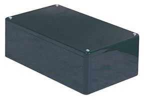 75-2860J - Black ABS Box - 120x80x36.5mm
