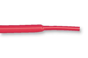 RNF-100 1/8R - 3.2mm Heat Shrink Tubing Red 2:1 Shrink Ratio