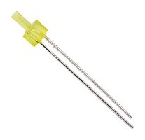 L-13YD - LED, Flat Top, 2mm, Yellow