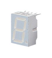 HDSP-5501 - 7 Segment LED Display, Red, 20mA, 2.1V, 3.7mcd, 14.22mm
