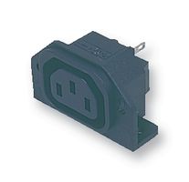 PX0675/PC - IEC C13 Outlet, Flange Mount, 10A, 250V AC