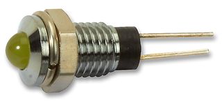 DX1118/YL - LED Indicator, 4mm, Amber
