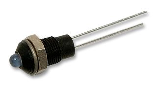 MC19021007 - LED Indicator, 3mm, Blue, 4.4V DC , Prominent
