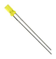 L-424YDT - LED, Flat Top, 3mm, Yellow