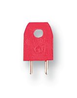 D3086-99 - Shorting Link Plug, 0.2", Red