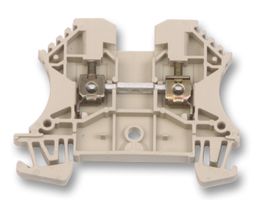 1020000000 - Terminal Block, DIN, 24A, Beige