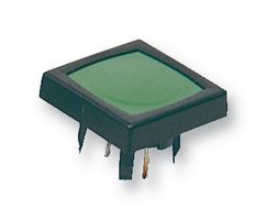 12411100795 - Switch, SPNO, Square, Green