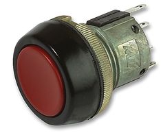 76-9410/439088R - Switch, Flush, Momentary, Red