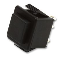 1415NC BLACK - Switch, SPDT, Momentary, Black