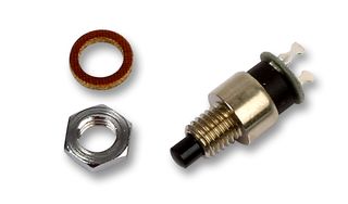MP0016. - Switch, Push, SPNO, Momentary, Black