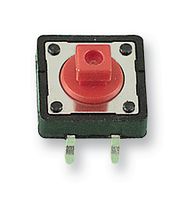 MCDTS2-4R - Tactile Switch, 7.3mm x 3.8m Square, 260g