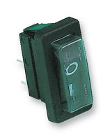 C1300ALGAA - Rocker Switch, SPST, Black