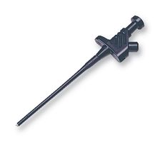 930113100 - 4A 4mm KLEPS 30 Clamp Test Probe - Black