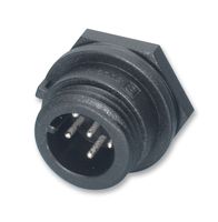 PX0412/12P - Buccanner Front Panel Mount Chassis Socket, 12 Pole