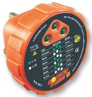 SOK22 - 230V Craftsman Mains Socket Tester with Audible Tone - 13A
