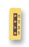 SERIES 4M A - Temperature Indicator Strip, 40°C/49°C, 10 Pack