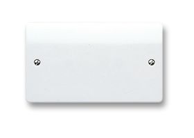 K3828WHI - Logic Plus 2 Gang Blanking Plate, White