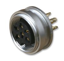 SGV 40 - 4-Pole DIN Panel Plug, Rear Mounting