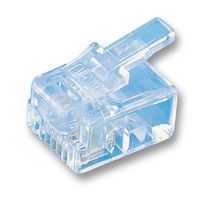 P 128 - RJ12 6P6C Modular Connector Plug