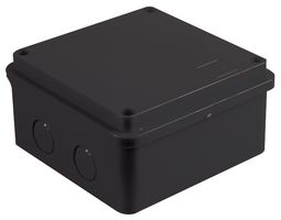 4X4X2 BLACK - IP56 Black ABS Enclosure - 100x100x40mm