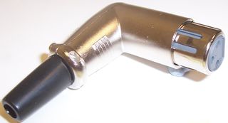 PSG01477 - Socket, XLR, 90 Degree, 3 Pole