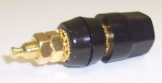 PSG01716 - 4mm Binding Post, Gold, Black