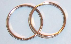 SCFKEYRING20 - 20mm Split Key Rings, 10 Pack