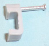 PP01626 - Twin & Earth Cable Clips, 2.5mm, Grey, Pack of 100