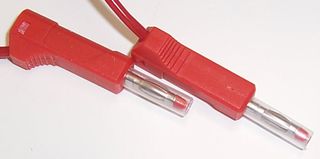TLM27R - 10A Red 4mm Banana Plug to Plug Test Lead - 0.5m